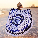 Customized Microfiber Cotton Digital Print Bath Sport Beach Round Towel