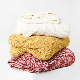  Home Outdoor Travel Bed Sofa Car Soft Warm Red Cozy Fleece Flocked Yarn Knitted Striped Structure Texture Throw Blanket Cover