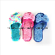 Woman Fashion Fleece Plush Upper TPR Outsole Open Toe Indoor Slipper with Bow Knot manufacturer