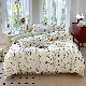  Fashion Korea 100% Cotton Twin Full Queen Size Quilt Covers Couple Fitted Bed Sheet Pillowcase Bedroom Duvet Cover Bedding Set