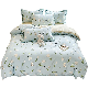  2023 New Type a Washed Cotton Linen Four-Piece Set King Size Bed Sheet Quilt Cover Pillowcase Bedding Set