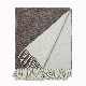  Woven High Quality 100% Merino Wool Blanket for Winter
