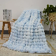  Polyester/Spandex Luxury Super Soft Jacquard Rabbit Fake Fur Blanket of Throw