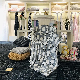 100% Polyester Luxury Shinning Print Flannel Blankets Magic Glow at Night