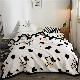 Mink Winter Warm Raschel Double Layer Raschel Bed Blanket