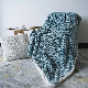  100% Polyester Two-Tone Color Bedding Set Blanket of Fake Fur