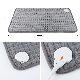 Washable Fast Electric Heating Blankets Royal Grey Safe