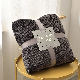 Jacquard Flannel Fleece Blanket Velvet Plush Large Heavy Throw Blanket Mantas manufacturer