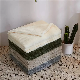  New Design Soft Solid Color Flannel Fleece Waffle Popcorn Throw