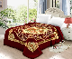  Truelove Burgundy Navy Blue Korean Reversible Plush Mink Blankets Plush Minky Character Sherpa Fur Blankets Mink Bed Covers for Bedding Winter Home Gift