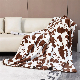  Flannel Zebra Animal Print Cheap Thick Mink Fleece Throw Blankets