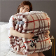 King Winter Manufacturer Luxury Raschel Bed Printed Home Blanket
