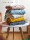  Cashmere-Like Knitted Sofa Throw Blanket Nordic Style Solid Plaid Tassel Bedspread Blanket for Hotel Fall Interior Decorate