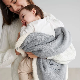  Baby Cashmere Back Wool Equestrian Soft Sleep Throw Knit Blanket