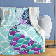  Sherpa Fleece Plush Super Soft Reversible Microfiber Flannel Blankets for Couch