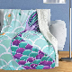  Sherpa Fleece Plush Super Soft Reversible Microfiber Flannel Blankets for Couch