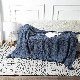  Home Textile Decoration Bed Sofa Weave Blanket Acrylic Regular Thicken Office Djule Knitted Blanket with Tassel