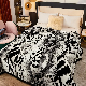  150*200cm Wholesale Luxury Animal Pattern Printed Raschel Bed Blanket Silky Soft and Warm Heavy Mink Blanket