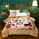  Double Layer 200*240cm Printed 4kg 100% Polyester Raschel Mink Blanket