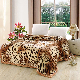  200*240cm 5kg Double Layer Heavy Raschel Blanket Leopard Print Winter Blanket