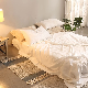 Flax Bed Sheet Sets 4 PCS, Soft Breathable Deep Pocket Farmhouse Bedding