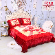  China Bedding Set Mink Cloudy Blanket Factory Embossing Raschel Korean Bedding for Women Adults Super Soft Fur Bedding Set Cheap Bedsheet 1ply 2ply 200*240cm