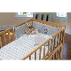  Baby Girl Crib Bedding Set 100% Cotton Jersey Baby Bedding