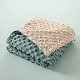 Super Soft DOT 100% Polyester Minky Fleece Knitted Baby Wrap Blanket