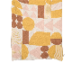 Cozy Knitting Feather Snug Flower Beige Taupe Terra Color Blocks Jacquard Plush 50X60 Home Decoration Sofa Bed Embroidery Blanket Soft Cushion Pillow Throw manufacturer
