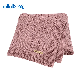  Hot Sales Mimixiong 100% Acrylic Baby Knitted Blankets Solid Color Swaddle Wrap