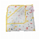  Custom Blanket Printing Unisex Baby Swaddle Blanket Knit Organic Bamboo Baby Hooded Blanket for Newborns