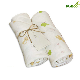  OEM ODM Custom Made Private Label 70% Bamboo 30% Cotton Super Soft Baby Blanket Muslin Swaddle