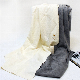  100% Organic Cotton Jacquard Pattern Light Blanket Throw Breathable Throw Sofa Bed