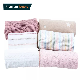  Free Sample OEM Soft 100% Organic Cotton Knitted Receiving Baby Blankets for Newborns
