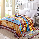  China Manufacture Polyester Flannel Fleece Throw Blanket