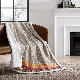  Brushed Throw Reversible Sherpa Brushed Fleece Lightweight Home Bed Couch Blanket