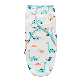  Amazon Hot Sale Custom Printed Jersey Cotton Adjustable Baby Swaddle Wrap