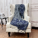  100% Polyester Jacquard Soft Cozy Weave Blankets for Couch Sofa Bed