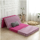  Memory Foam Gel Tri-Fold Mattress with Zippered Bamboo Cover Cool Mattress Topper