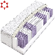 Gel Memory Foam Roll in The Carton Pressure Relieving Spring Mattress