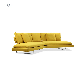  Italian Furniture Leather Living Room Brand Set Home Modern Custo Designer Light Yellow Velvet Corner Sofas Style Luxury Sofa