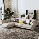 Factory Wholesale Couch Living Room Sofa L Shape Leather Sofa