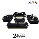  Stylish Chinese Top Grain Genuine Leather Furniture Modern Sectional Leisure Sofa