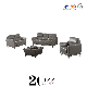  Modern Miami Design Office Sectional Sofa with Crystal Leg