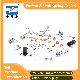  Alloy Small Long Barrel Die 5mm Flat Wire Stainless Steel Torsion Tension Spring Battery Connector Toy Coil Compression Springs