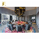  Cheap Luxury Modern Restaurant Furniture Metal Dining Room Marble Dining Table and Chair Set