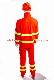 Hot Selling Customized Iiia Aramid Fire Retardant Workwear Suit Firefighter Clothing