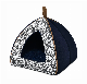  Pet Tent Soft Bed for Dog and Cat Cave Bed Cat House Removable Washable Cushioned Pillow