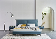  Villa Customization Bedroom Furniture Italian Modern Design Wooden Frame Fabric Soft Bed