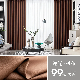  Custom Home Textiles Print Velvet Fabric Stretch Velvet Curtain Fabric